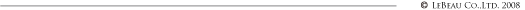 (C)LEBEAU Co., Ltd. 2008